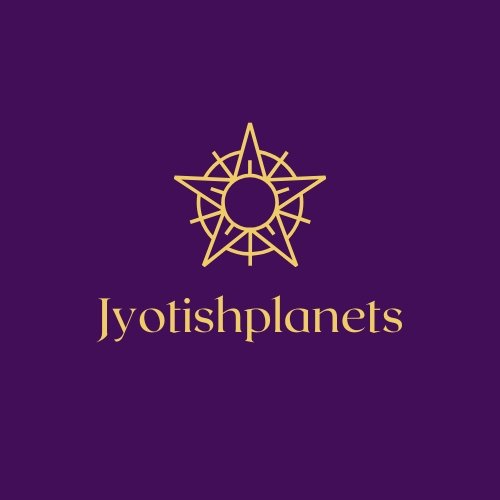 Purple and Gold Astrology Service Logo - 1